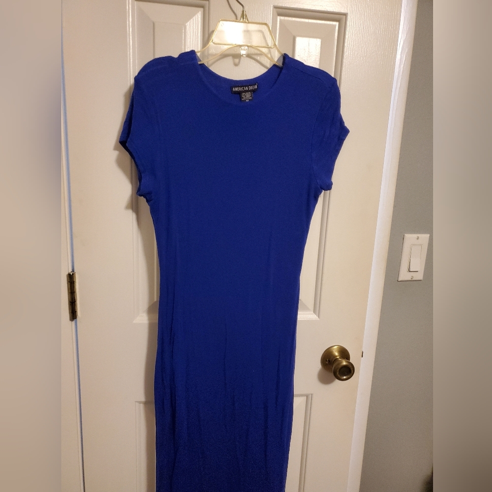 Blue dress